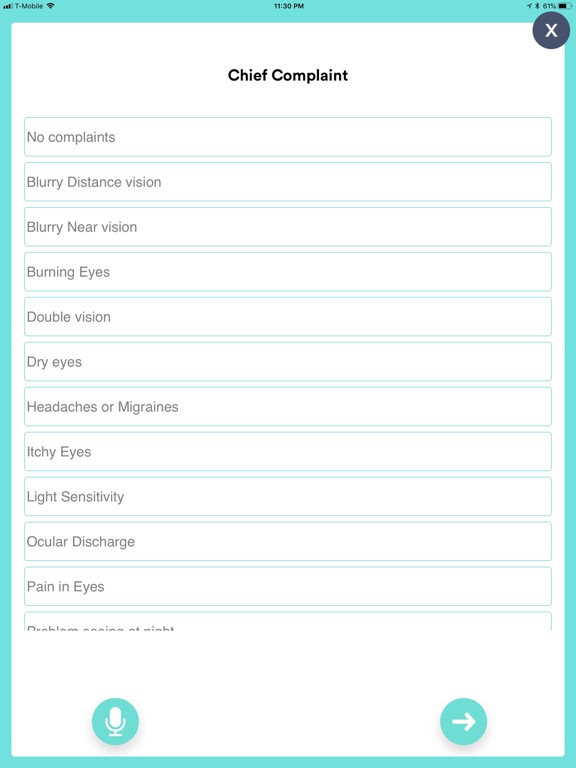 Screenshot #4 pour Patient Record Optometry