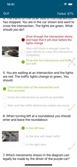Game screenshot Driver licence test QLD Lite hack