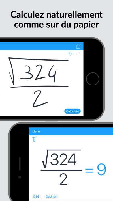 Screenshot #1 pour MyScript Calculator