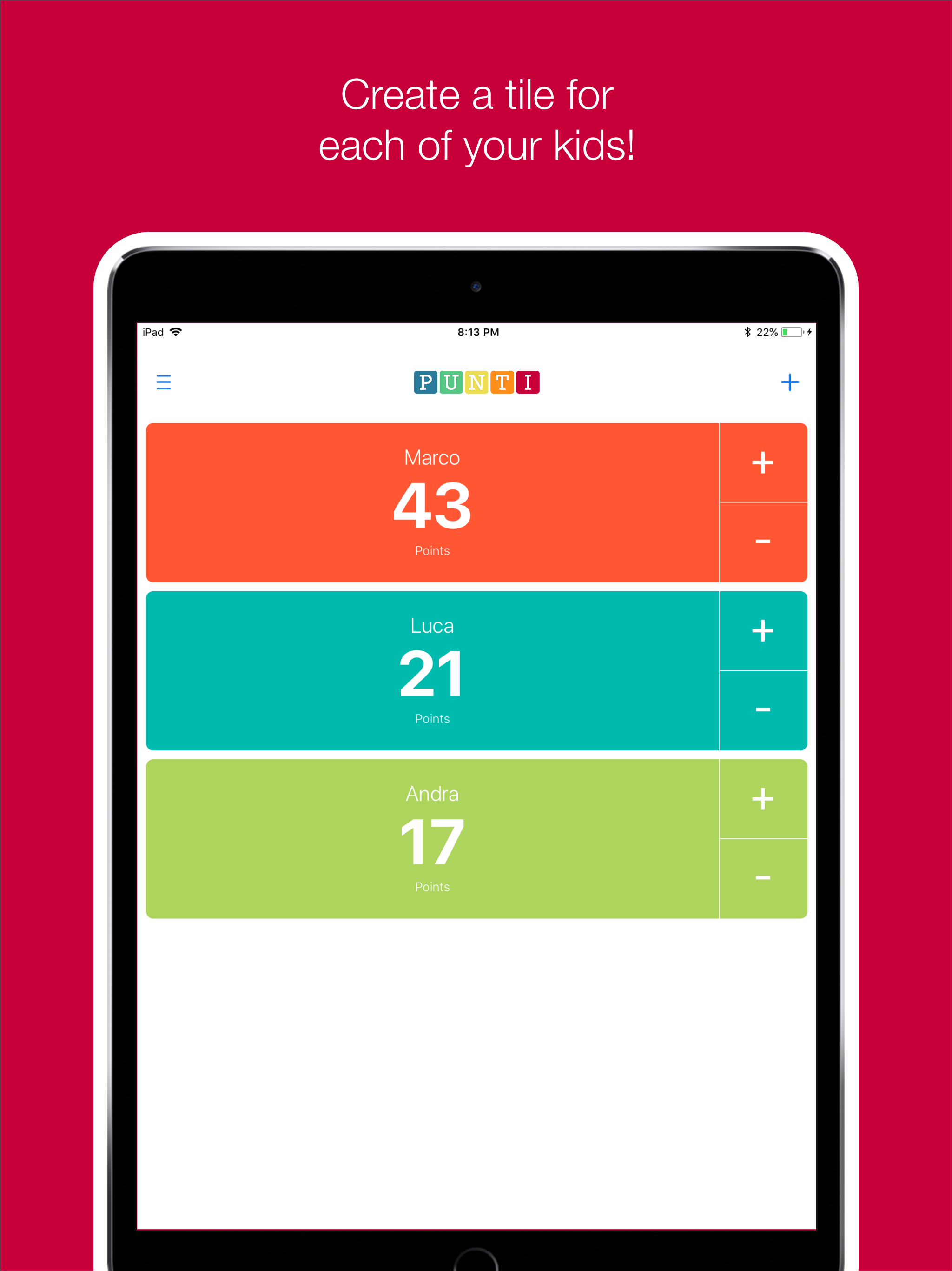 punti - chores tasks & rewards