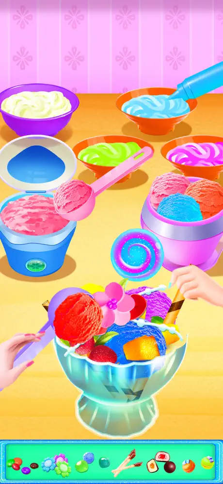 Cooking Foods In The Kitchen