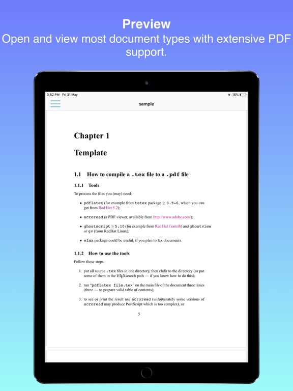 Screenshot #5 pour Documents
