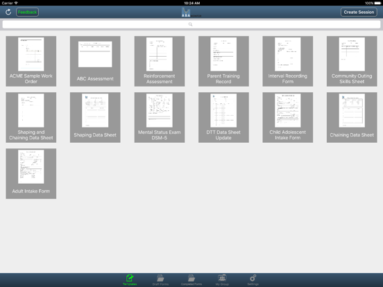 ABA Monitor iPad screenshot 1 - Business app