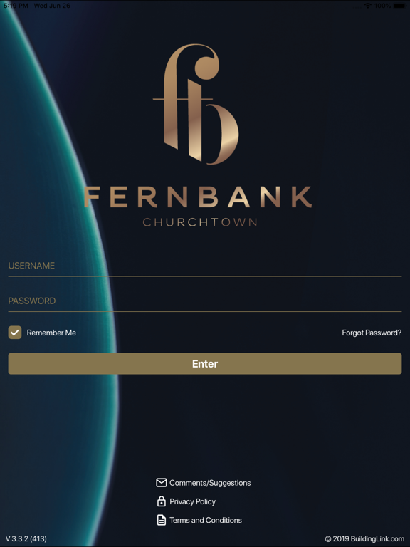 Screenshot #4 pour MyFernBank Resident App