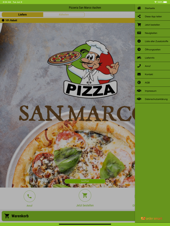 Screenshot #5 pour Pizzeria San Marco Aachen