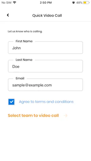 Collins Video Chat screenshot 2