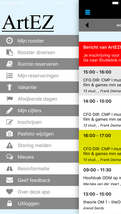 Screenshot #3 pour ArtEZ University of the Arts