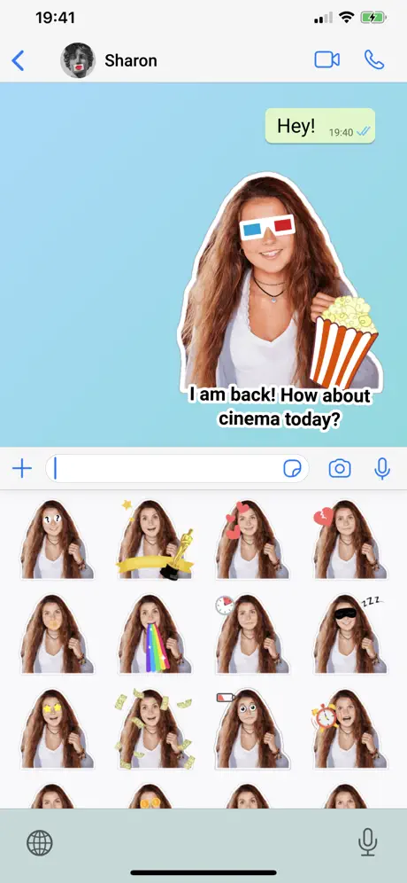 Emolfi Keyboard - emoji faces