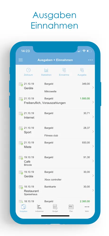 Budget - Persönliche Finanzen