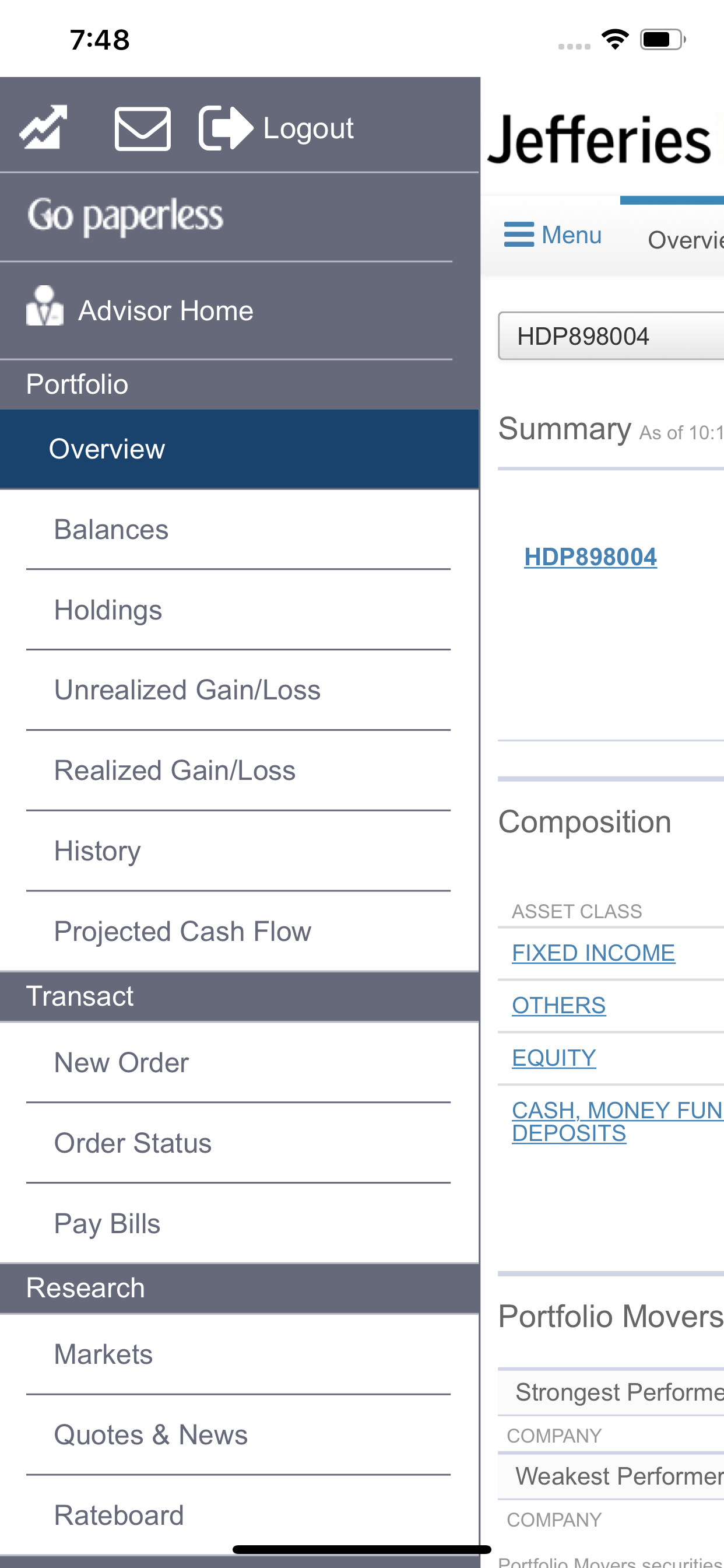 Jefferies Wealth Management screenshot 4