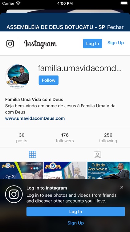 Assembléia de Deus Botucatu screenshot-5