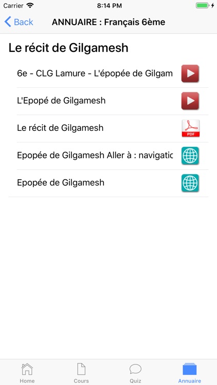 Français 6ème screenshot-6