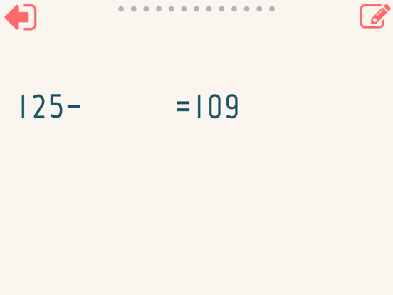 Third grade Math - Subtraction iPad screenshot
