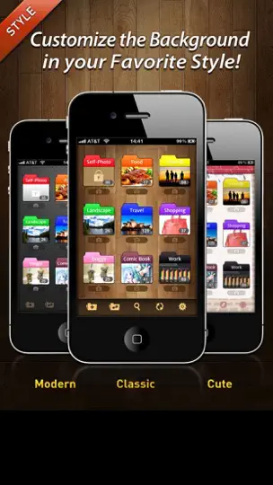 Captura de pantalla de Secret Photo+Folder en iPhone 2