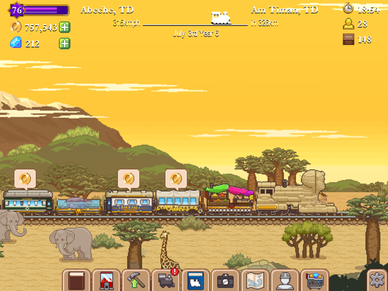 Tiny Rails iPad app afbeelding 6