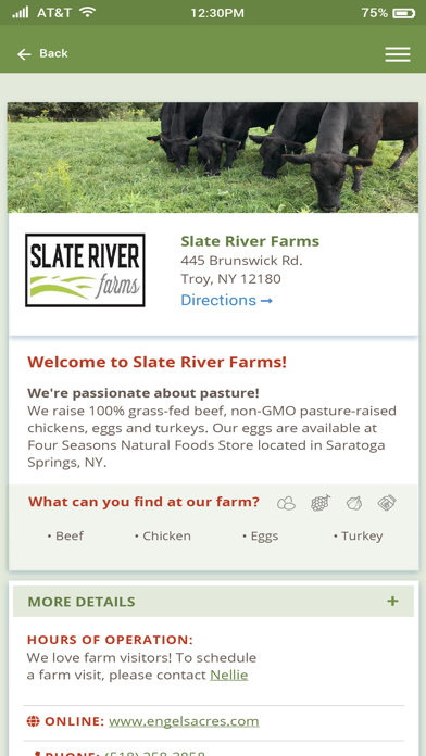 Harvest Connection iPhone screenshot 4 - Food & Drink app