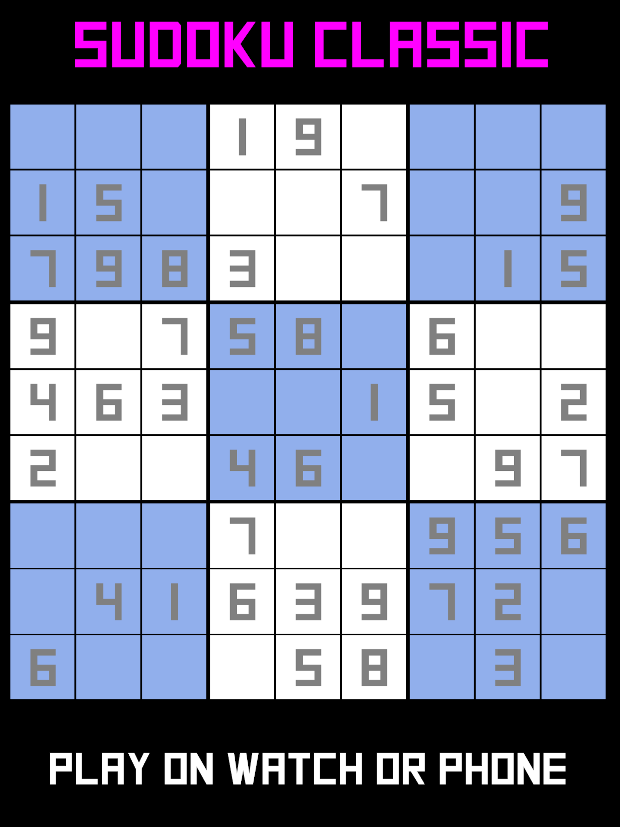 Sudoku Classic : Watch & Phone screenshot 4