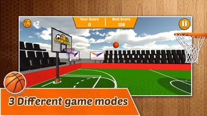 Slam Dunk -3D Basketball Game Screenshot