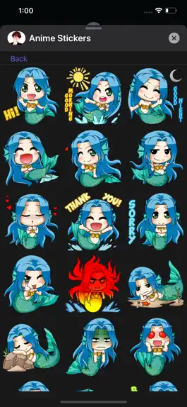 Game screenshot iStickers: Anime Stickers hack