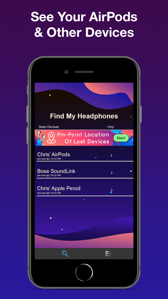 #2. Finder For AirPod & Headphones (iOS) 由: Bickster LLC