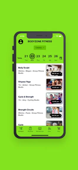 Game screenshot Bodyzone Fitness App hack