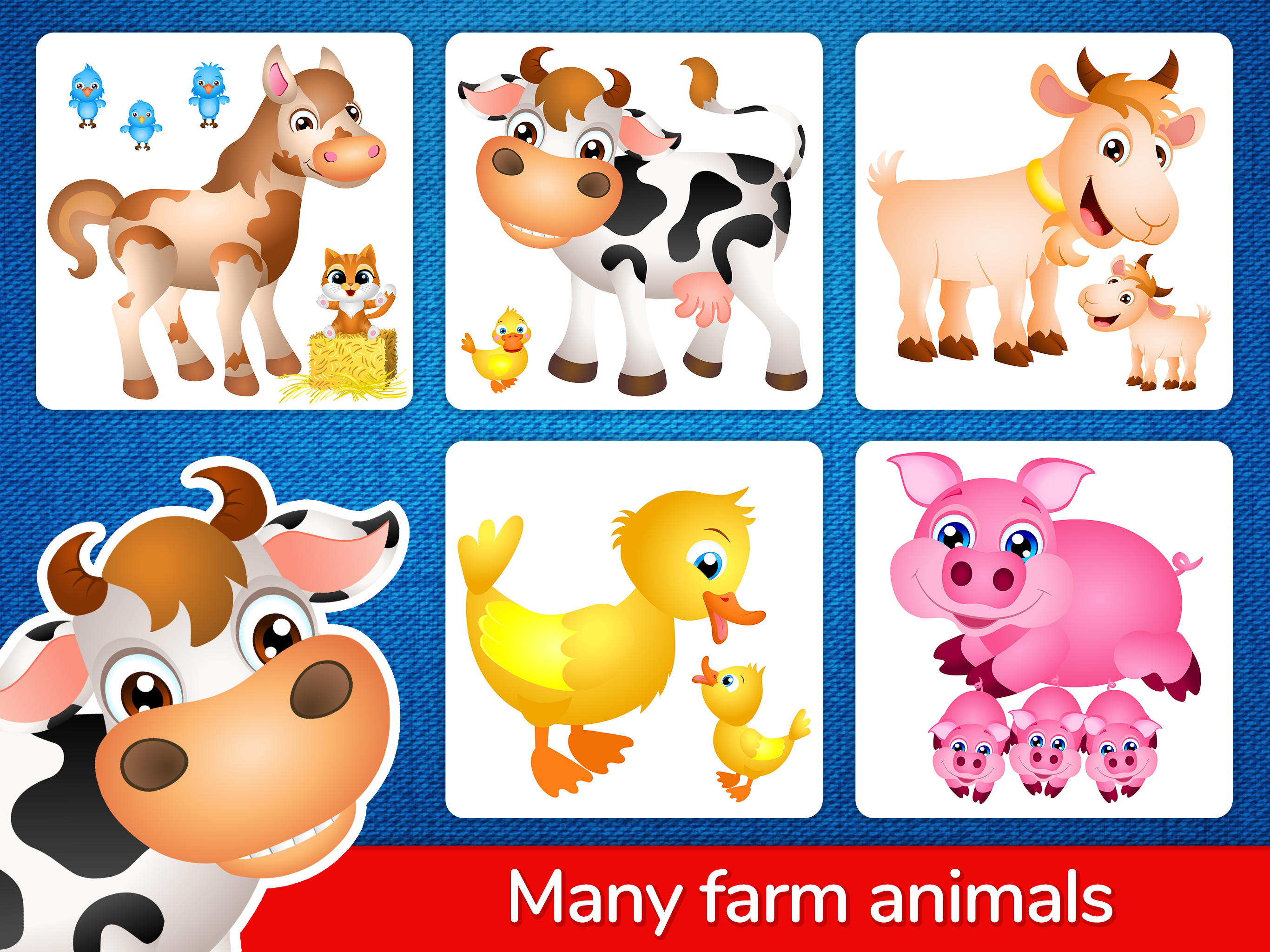 123 Kids Fun Puzzle Blue Games