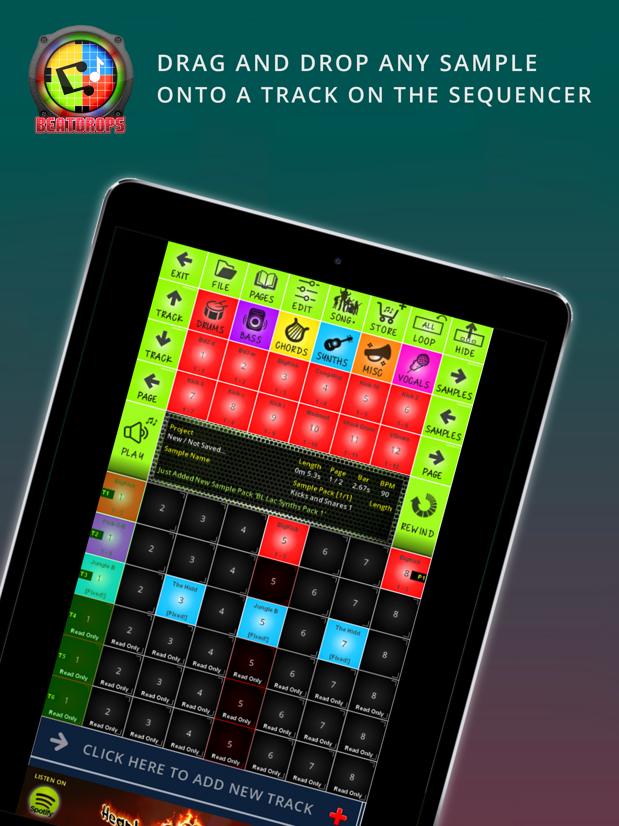 BeatDrops Beat Maker
