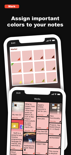 ‎YepNoteS: Simple notes & lists Screenshot