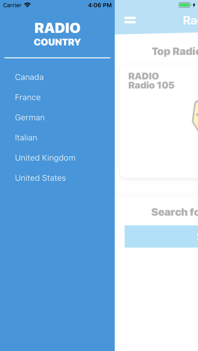 Screenshot #3 pour Radio Tuner - radio player fm