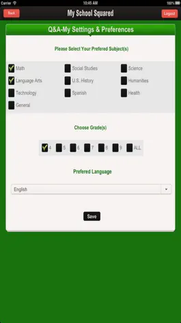 Game screenshot MySchoolSquared Mobile Q&A hack