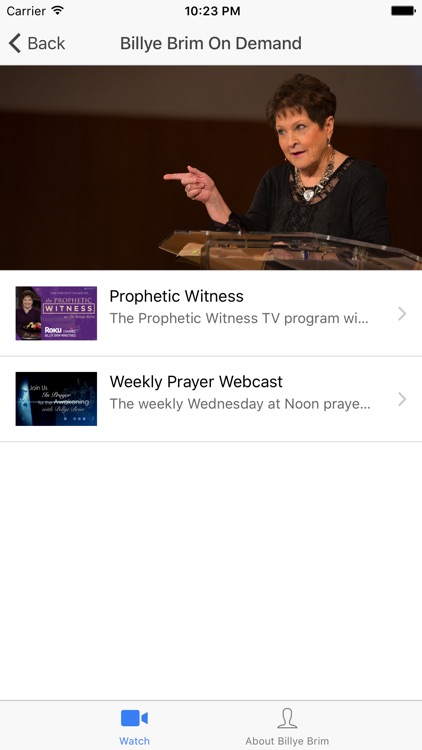 Billye Brim Official