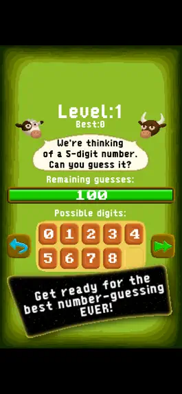 Game screenshot Cows-N-Bulls apk