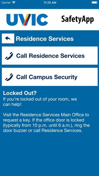 UVic SafetyApp screenshot-5