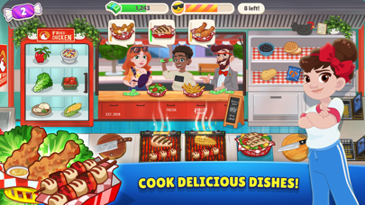 Kitchen Scramble 2: World Cook screenshot 1