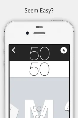 Game screenshot 50 50 - The Slicing Game apk
