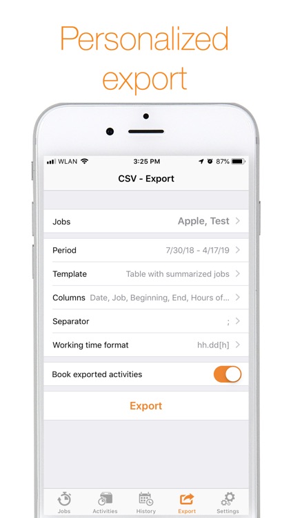 myWork - Time tracking screenshot-5