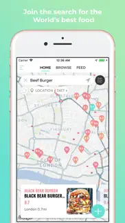 eaten - the food rating app iphone screenshot 1