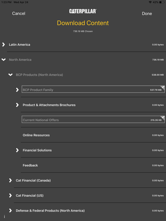 Screenshot #4 pour Cat® Virtual Showroom