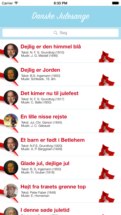 Screenshot #2 pour Danske Julesange - tekster