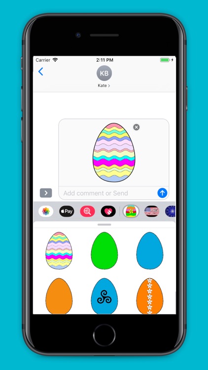 Easter Eggs Sticker Pack