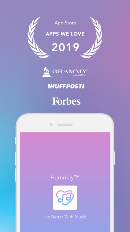 Humm.ly- Live Better w/ Music screenshot-0