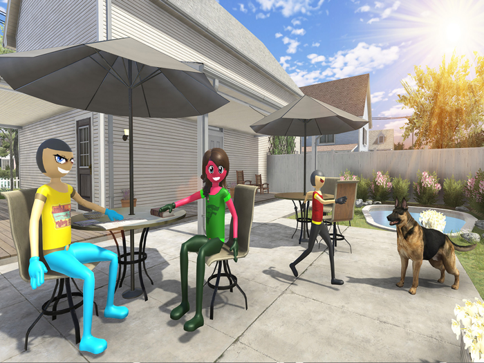 Virtual Family  Stickman Sim