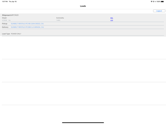 Screenshot #6 pour Citation Logistics