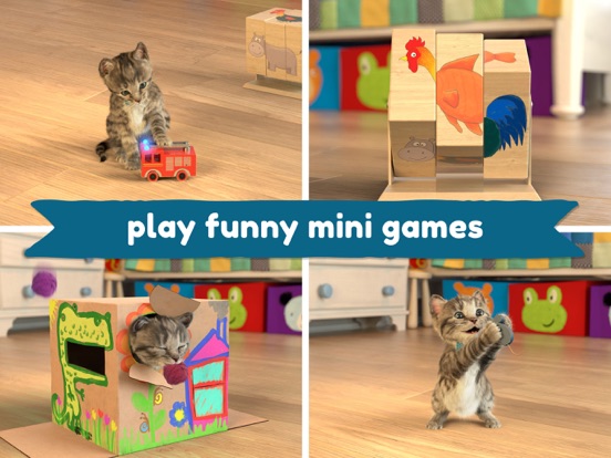 Kleine Kitten- My Favorite Cat iPad app afbeelding 1