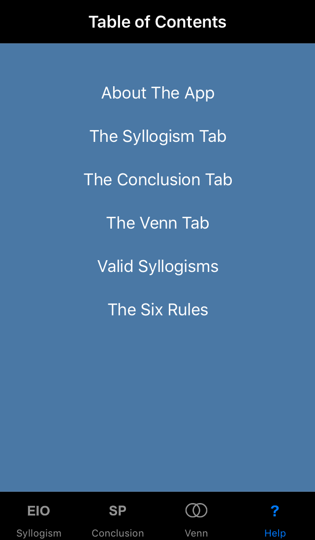 Syllogism