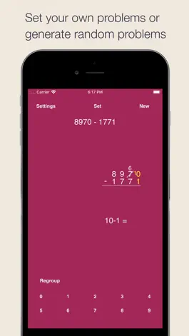 Game screenshot Column Subtraction hack