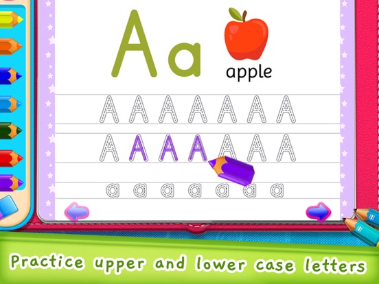 Screenshot #4 pour EduLand Tracing Abc Worksheets