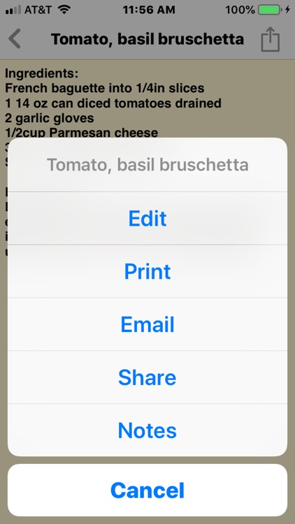 JustMyRecipes