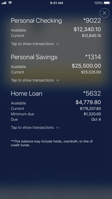 Bank of Dudley Mobile Banking Screenshot