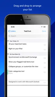 tasktask for outlook tasks iphone screenshot 3